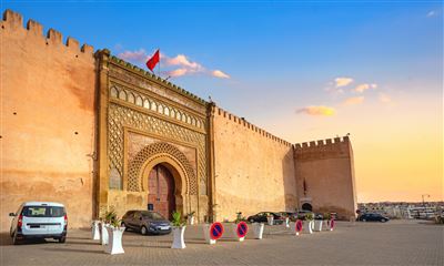 Tor und Wand Bab El Mansour